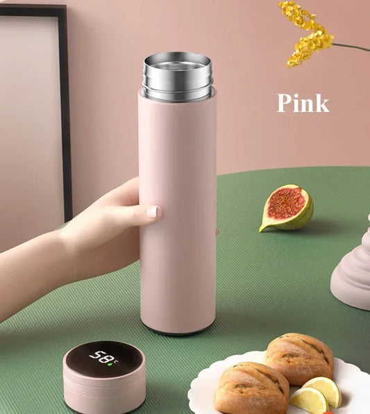 500ML Temperature Display Thermos Cup Stainless Steel